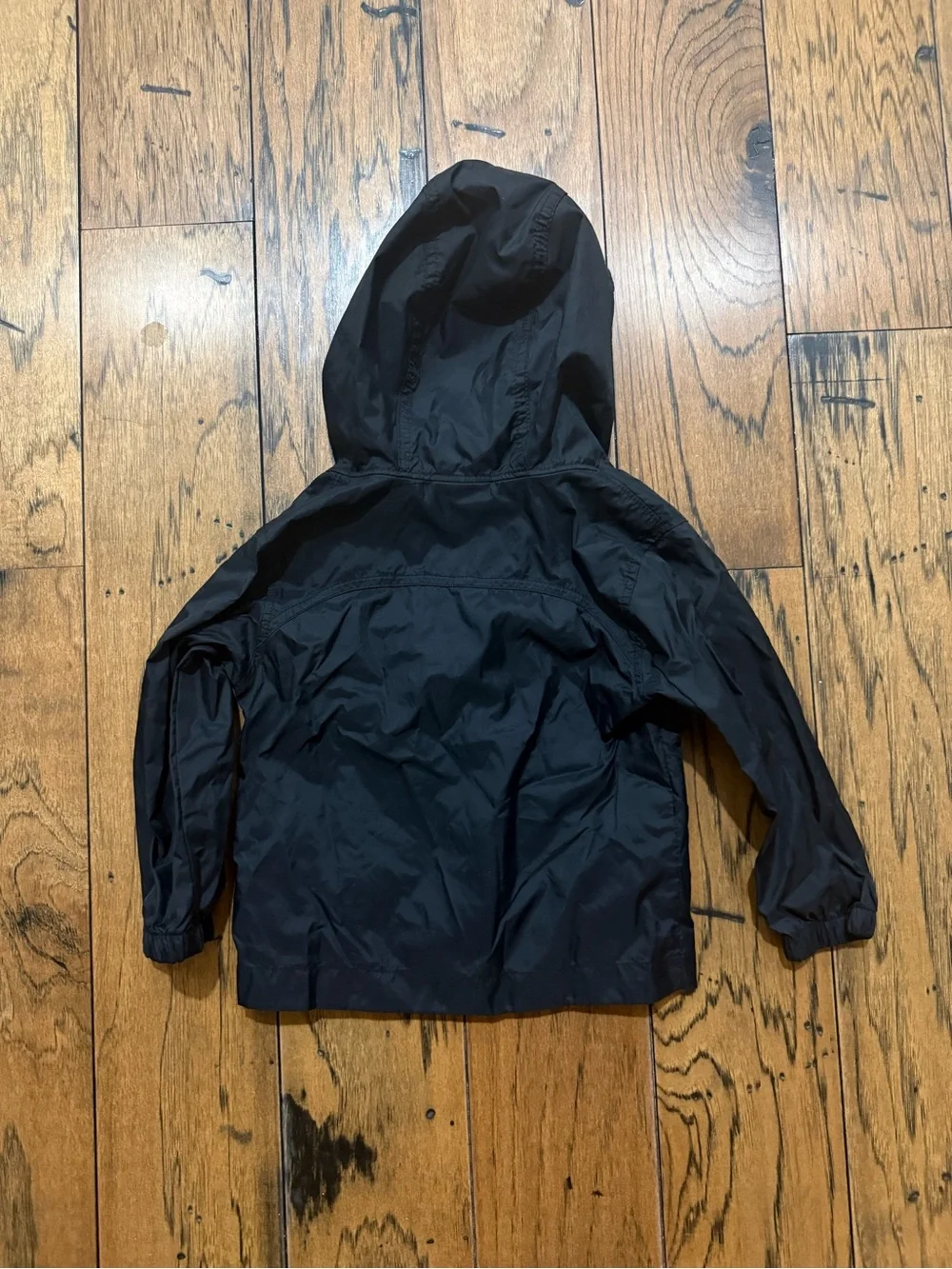 Columbia 3T Black Hooded Windbreaker Jacket